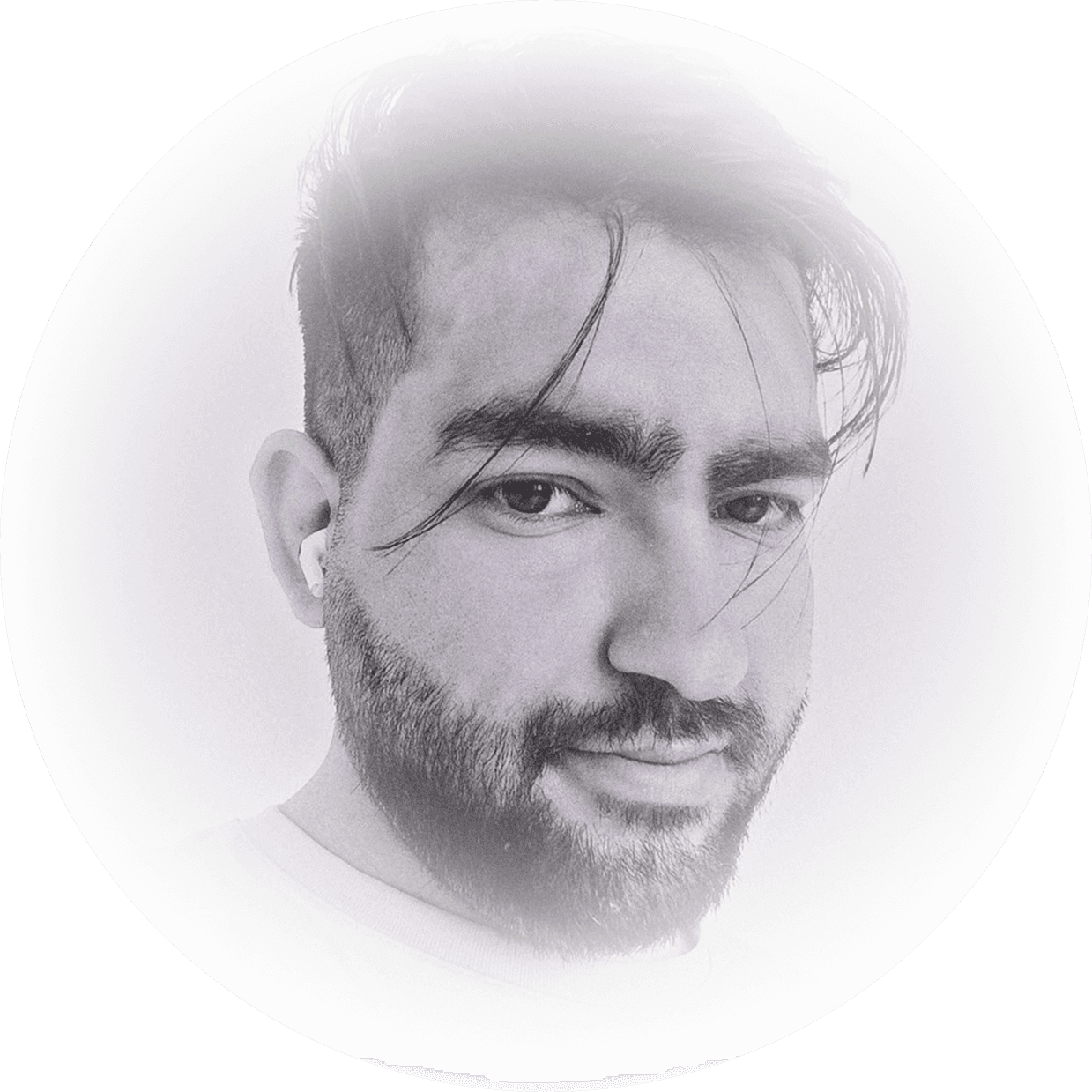 Portrait of Mehrad Karampour